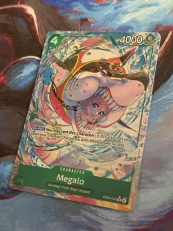 ONE PIECE Megalo (Alternate Art) - The Azure Sea's Seven (OP14) NM/M - Image 2