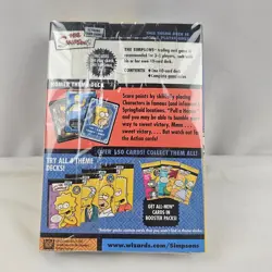 The Simpsons Trading Card Game Homer Theme Deck NEW - Image 2