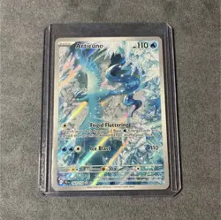 Pokemon Articuno 161/159 Illustration Rare Full Art Holo Sv09 TCG Card - Image 1