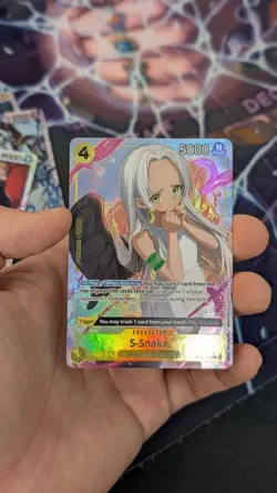 S-Snake (Alt Art) OP13-114 R Carrying on His Will - ONE PIECE Card Game ENGLISH - Image 1
