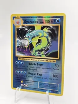 HOLO Gyarados 34/108 - 2016 Pokemon Evolutions Rare Card - Mitsuhiro Arita Art - Image 2
