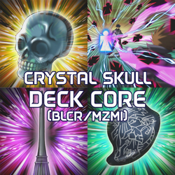 YuGiOh Crystal Skull Triangle O MZMI BLCR Deck Core Bundle 21 Cards - Image 1