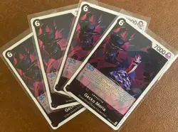 One Piece CCG - Gecko Moria PRB02-013 - 4x Card English Playset Best Vol.2 PRB02 - Image 1