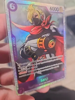 Sanji OP07-064 SR - 500 Years in the Future - One Piece TCG PACK FRESH Card - Image 3