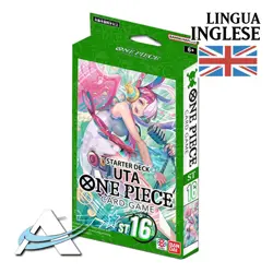 Starter Deck ONE PIECE CARD GAME ST16 GREEN Uta Inglese Mazzo ANDYCARDS - Image 1