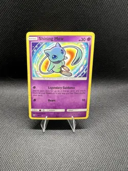 Shining Mew 40/73 Holo Card Shining Legends Series Moderately Played - Image 1