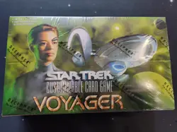 Star Trek CCG Voyager VOY SEALED Booster Box TCG NEW Decipher Card Game 30 Packs - Image 1