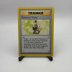 Pokemon Card - Pokemon Trader Base Set (Shadowless) 77/102 Rare LP - Image 1