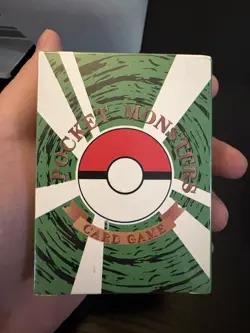 Pokemon Pocket Monsters Card Game 100pcs Green Box (Sealed) - Image 1