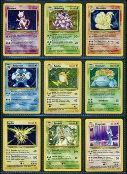 100% Complete Base Set 102/102 Vintage Master Pokemon Cards HOLO 1999 Charizard - Image 5