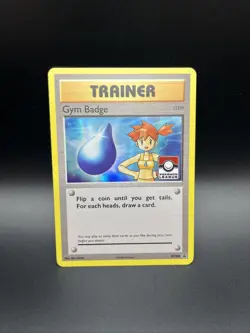 Misty Gym Badge XY204 Evolutions Holo Rare Exclusive Promo Pokemon Card NM - Image 1