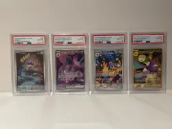 PSA 10 Graded Pokemon cards English Lot 2025 Team Rocket's Nidoking ex #216 - Image 1