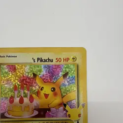 Pokemon TCG Birthday Pikachu Card - Holo Rare Promo 50 Hp - Image 5