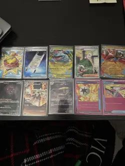 Lot Of 10 NON ENGLISH Pokemon Cards RR AR SR ACE Including Venusaur & Lucario - Image 1