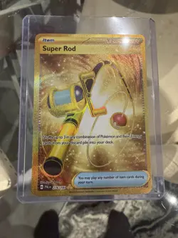 Pokemon TCG Paldea Evolved Hyper Rare Super Rod Card 276/193 - Image 1