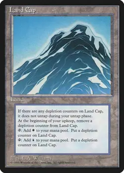 Magic The Gathering MTG LAND CAP Ice Age NM Near Mint - Image 1