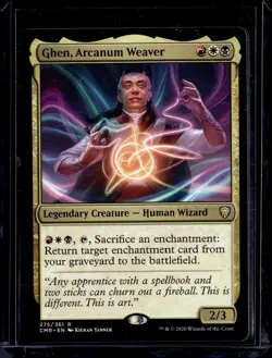 Ghen, Arcanum Weaver - 275/361 - CMR - NM - MTG Magic the Gathering - Image 1