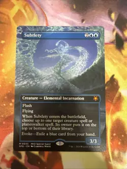 Subtlety - (Borderless) Special Guests Regular - Mh3 - Mtg - Image 1
