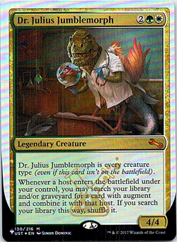 Dr. Julius Jumblemorph Magic The Gathering The List Foil Light Play - Image 1