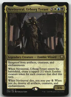 Nevinyrral, Urborg Tyrant R Commander Legends 287 LP - Image 1