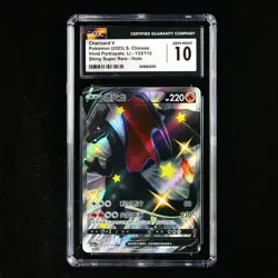 CGC 10 GEM MINT 2023 Pokemon CHN Charizard V 133/115 SSR - Image 2