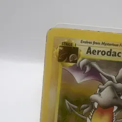 Pokemon TCG Aerodactyl Fossil Set Holo Card 1/62 Rare (HP) - Image 5