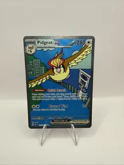Pokemon TCG Pidgeot EX 225/197 Obsidian Flames Special Illustration Rare Card - Image 1