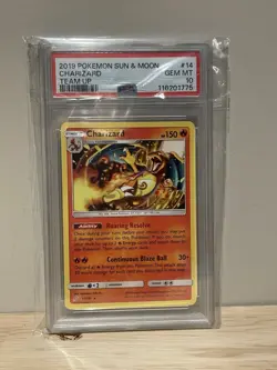 PSA GRADED 2019 POKEMON SUN & MOON TEAM UP #14 PSA 10 - Image 1