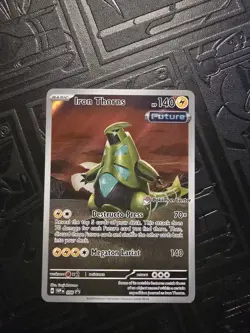 Iron Thorns Pokemon Pokemon Center Stamped Promo 098 Near Mint - Image 1