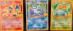 Pokemon TCG Celebrations Charizard 4/102 Blastoise 2/102 Venusaur 15/102 Trio NM - Image 1