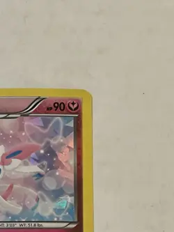 Pokemon TCG Sylveon 72/111 XY Furious Fists Cracked Ice Holo Rare 2014 LP - Image 5