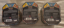 Pokemon TCG Eevee Evolutions Sealed Tin Set of 3 | Jolteon, Flareon, & Vaporeon - Image 2
