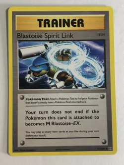 Pokemon TCG XY Evolutions Blastoise Spirit Link 73/108 Near Mint - Image 1
