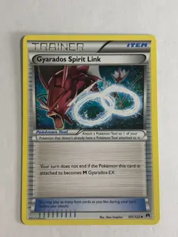 Pokemon TCG BREAKpoint Gyarados Spirit Link 101/122 Near Mint - Image 1