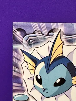 POKEMON 2000 TCG #134 VAPOREON TOPPS SERIES 3 BLUE LOGO NON-HOLO - Image 2