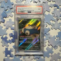 Snorlax SVP 051 Pokemon Center 151 ETB Stamp Promo PSA 9 - Image 1