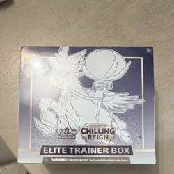 Pokemon TCG Sword & Shield Chilling Reign Elite Trainer Box 65 Sleeves - Image 1