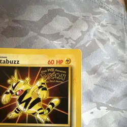 POKEMON TCG WOTC PROMO ELECTABUZZ #02/53 REGULAR PROMO 1999 60HP BASIC - Image 2