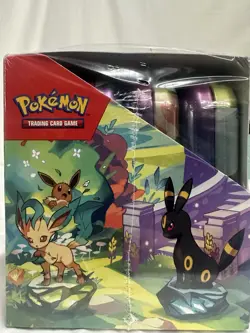 Pokemon TCG Prismatic Evolutions Scarlet &Violet ￼Mini Tin Display Case. H1 - Image 5