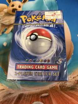 Pokemon Gold Strip 2 Player Starter Set Sealed Theme Deck Shadowless WOTC - Image 1