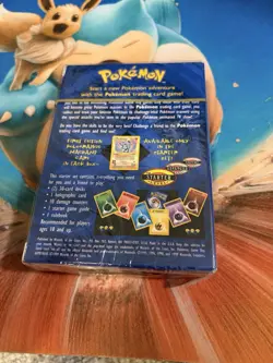 Pokemon Gold Strip 2 Player Starter Set Sealed Theme Deck Shadowless WOTC - Image 4