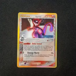Mewtwo Reverse Holo Stamped EX Delta Species 12/113 Pokemon TCG - NM - Image 1