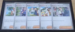 Pokemon TCG Lot (5) - Last 5 SV Promos 219-223 - Black Belts/Professors Research - Image 1