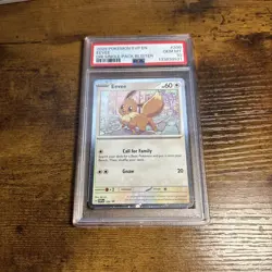 2025 Pokemon SVP EN-SV Black Star EEVEE PROMO #200 COSMO PSA 10 pop 68 - Image 1