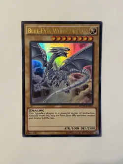 Blue-Eyes White Dragon MVP1-EN055 The Yu-Gi-Oh! The Dark Side of Dimensions... - Image 1