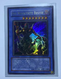 Yu-Gi-Oh Ultra Rare Karten LON-G001 Holo 1. Auflage Deutsch Tip Top Zustand - Image 1