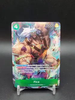 Pica OP05-032 SR Alt Art PRB-01 The Best English NM One Piece Card - Image 1