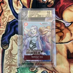Nefeltari Vivi (OP-03 Pre-Release Tournament) [Winner] ST01-009 One Piece BGS 10 - Image 1