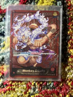 One Piece Monkey. D. Luffy Leader St21-001 Near Mint!!!! - Image 1