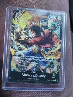 Monkey.D.Luffy - ST14-001 - Leader - English - Near Mint - One Piece CCG - Image 1